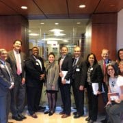 Dr. Chris Corso (SER0) hosted Senator Burr’s staff on behalf of ASTRO at radiation therapy center in Charlotte, NC