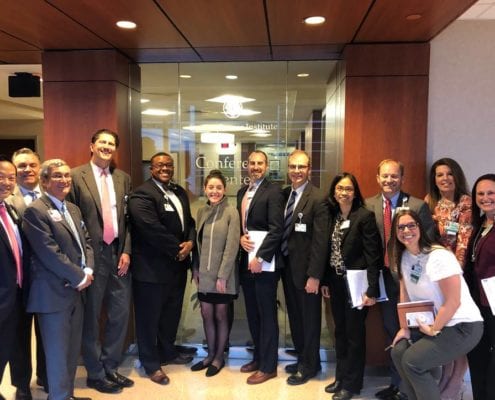 Dr. Chris Corso (SER0) hosted Senator Burr’s staff on behalf of ASTRO at radiation therapy center in Charlotte, NC