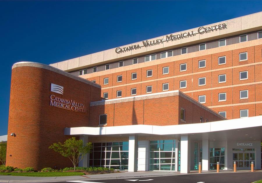 Catawba Valley Medical Center, home to SERO's radiation oncologists at their Comprehensive Cancer Center in Hickory, NC, and serving Catawba County.