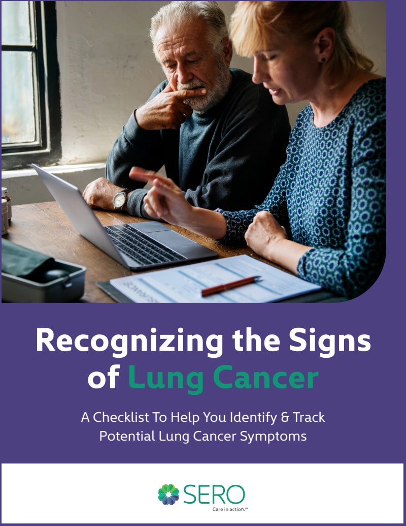lung cancer checklist cover